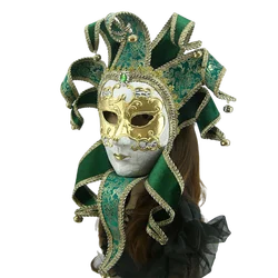 Venice high-end mask Halloween clown mask cosplay mask