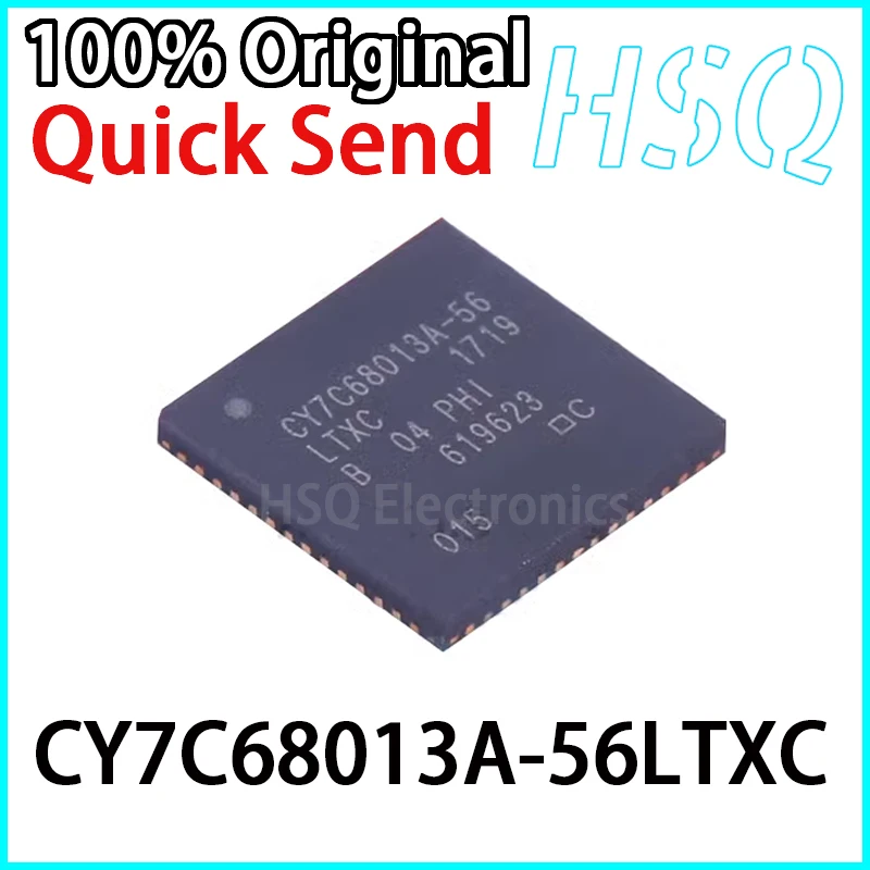 Original CY7C68013A-56LTXC CY7C68013A-56 QFN56 genuine USB microcontroller chip New 1PCS