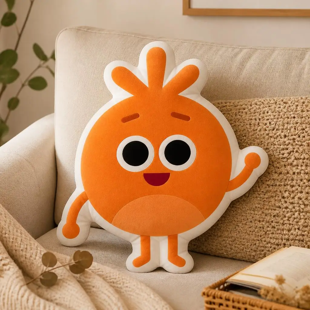 Bumble Nums Humble Cartoon Preschool Plush Pillow Cushion Irregular Stuffed Throw Pillow Home Decor Gift Sofa Bed