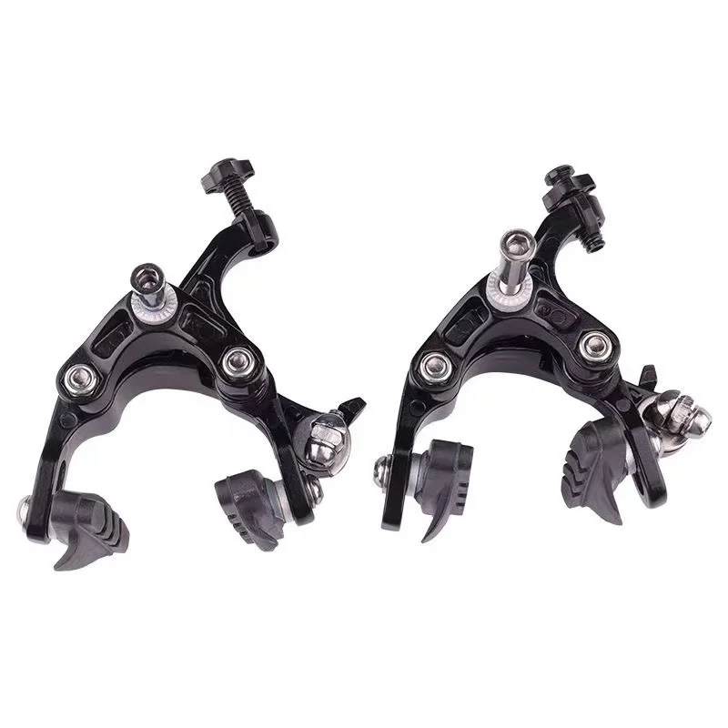 Road Bike Dual Pivot Calipers Children Bicycle C Brakes Folding Bike Front Rear Brakes Side Pull Caliper Rim Calipers