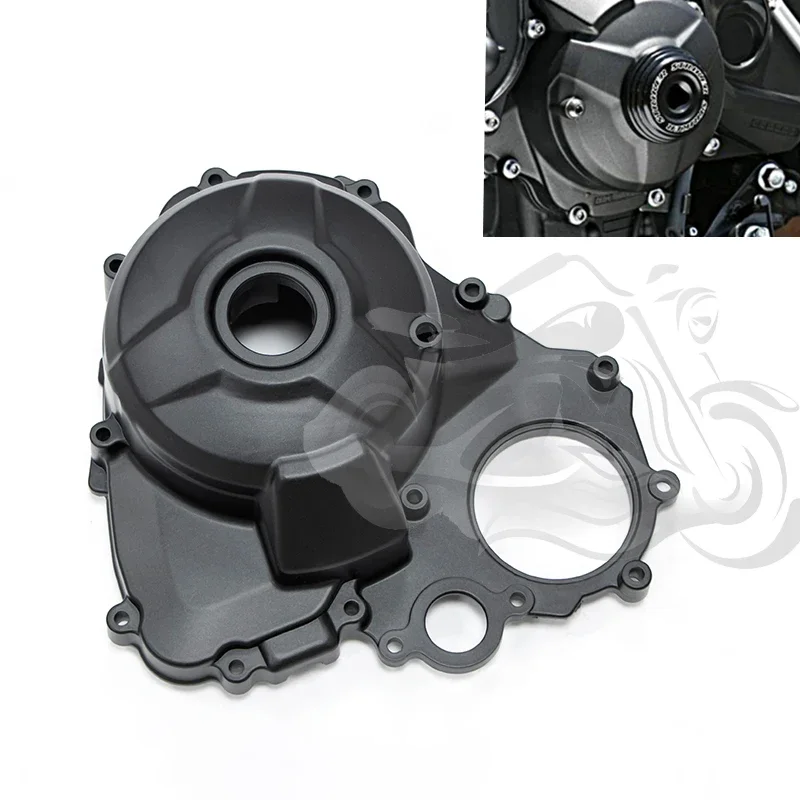 

Fit for MT-09 Tracer 900 XSR900 FJ-09 FZ-09 XSR 900 Aluminum Left Engine Stator Cover Crank Case Crankcase 2020 2021 MT09 FZ09