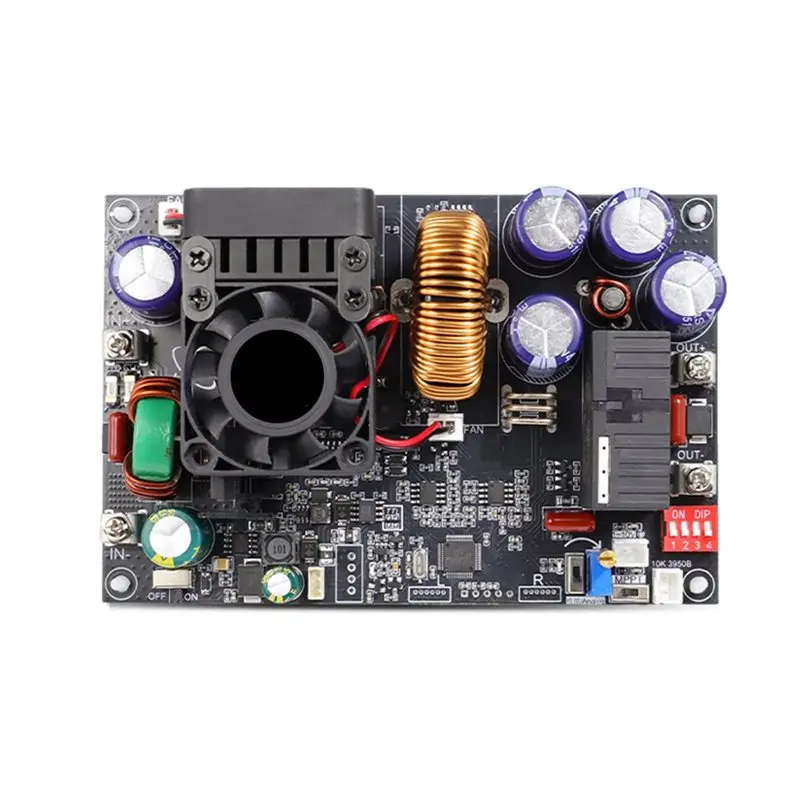 【GIFT】XY8030S 80V 30A 2400W CNC DC Buck Converter MPPT Solar Charging CV CC Step-Down Module Color LCD Display Single Module