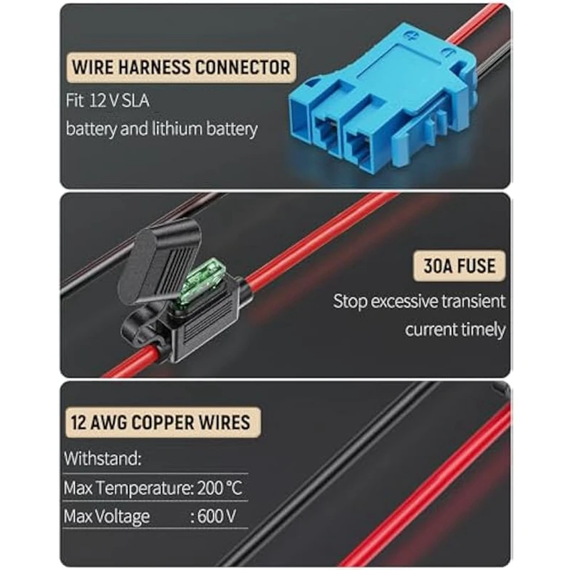 Adattatore per ruota di alimentazione da 2 pezzi per batteria al litio da 20V, adattatore per batteria con connettore per cablaggio, conversione adattatore di alimentazione cc