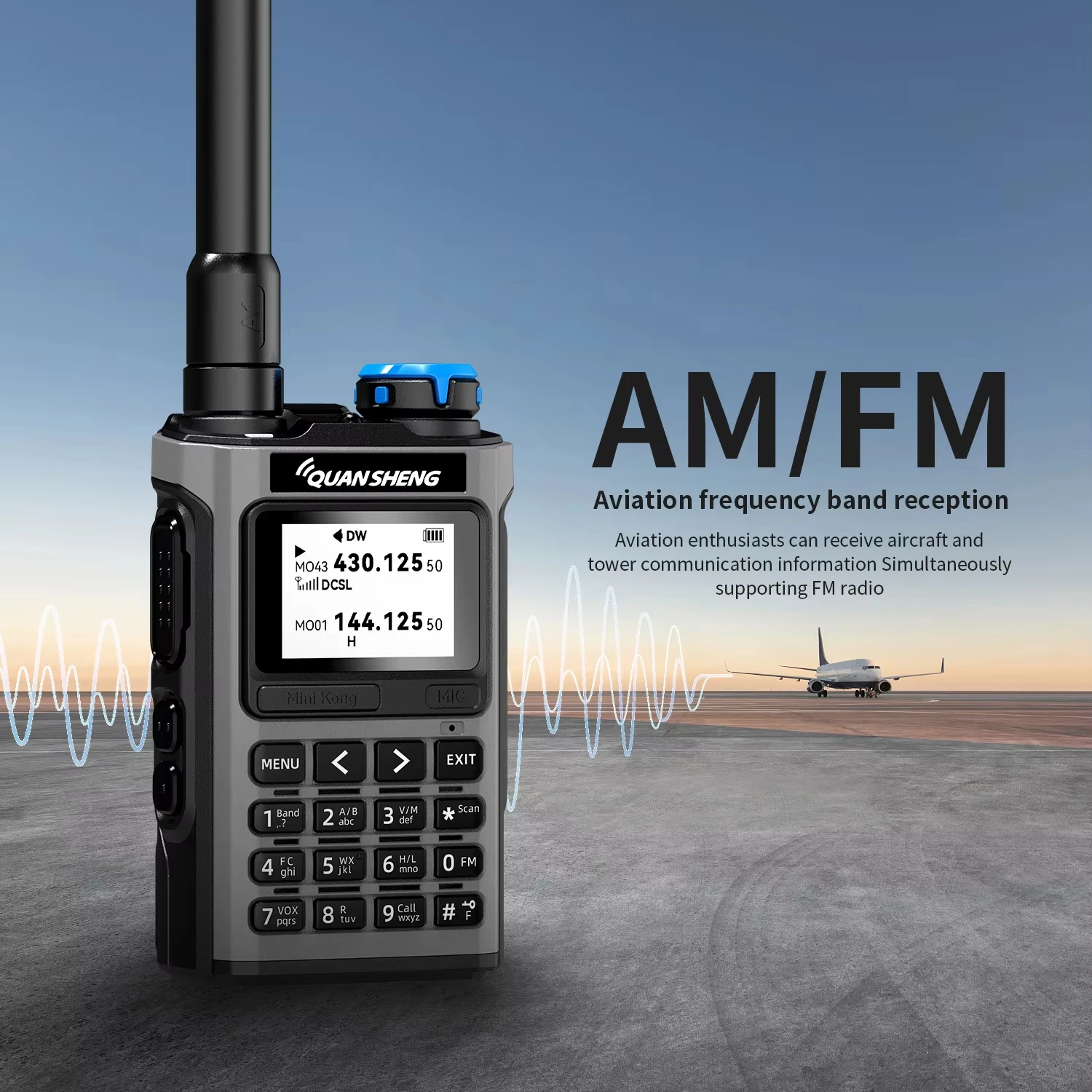 QUANSHENG K1 KONG MINI Walkie Talkie