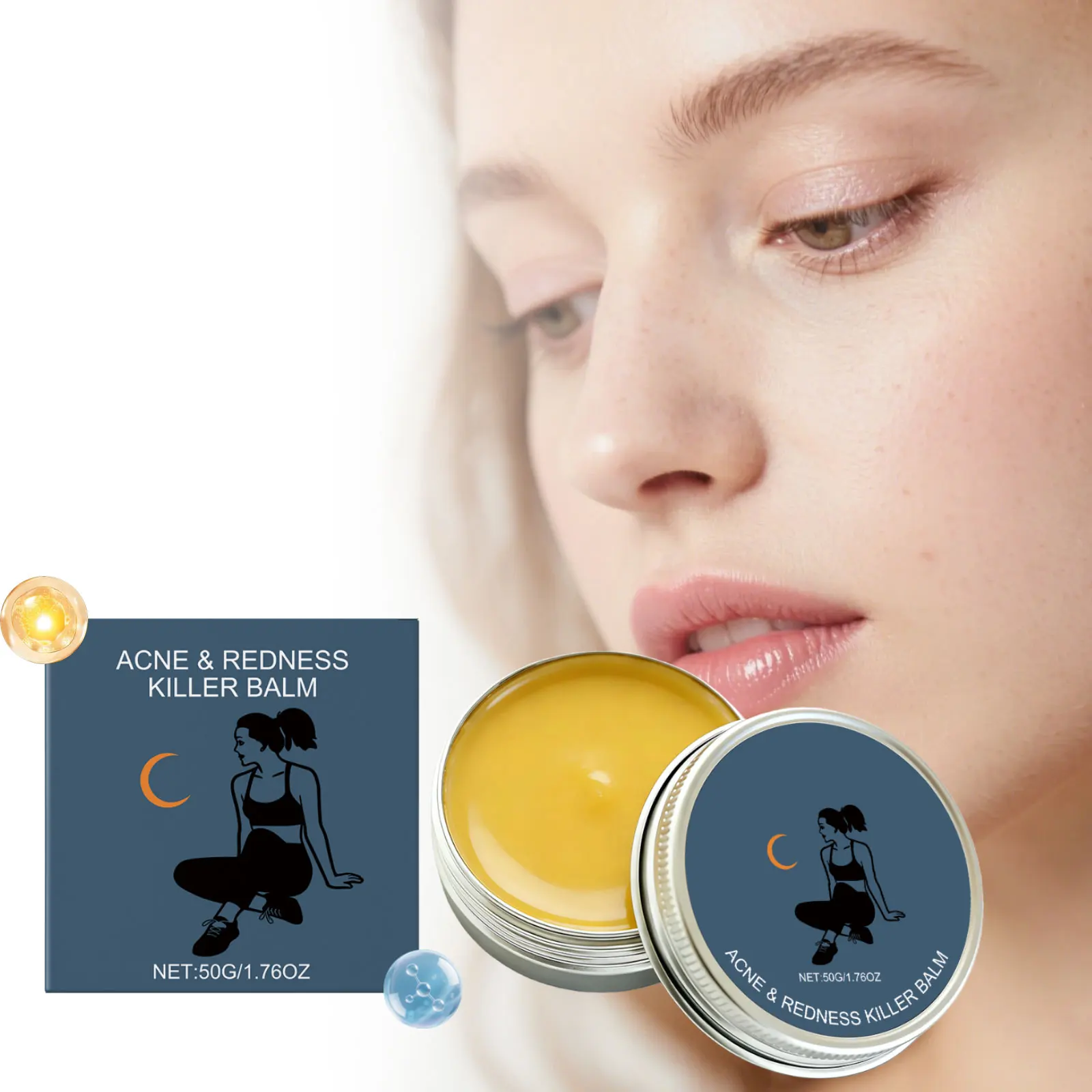 

Facial Balm – Gentle moisturizing, clear & smooth, lightweight, refreshing skin cream