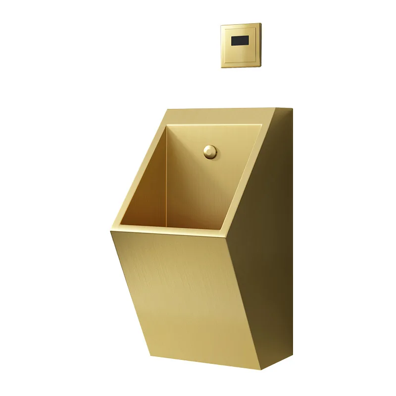 

Smart Urinal Public Wc Toilet Bathroom Luxury Design 304 Stainless Steel Wall Mounted Sensor Urinal Toilet With Sensor System