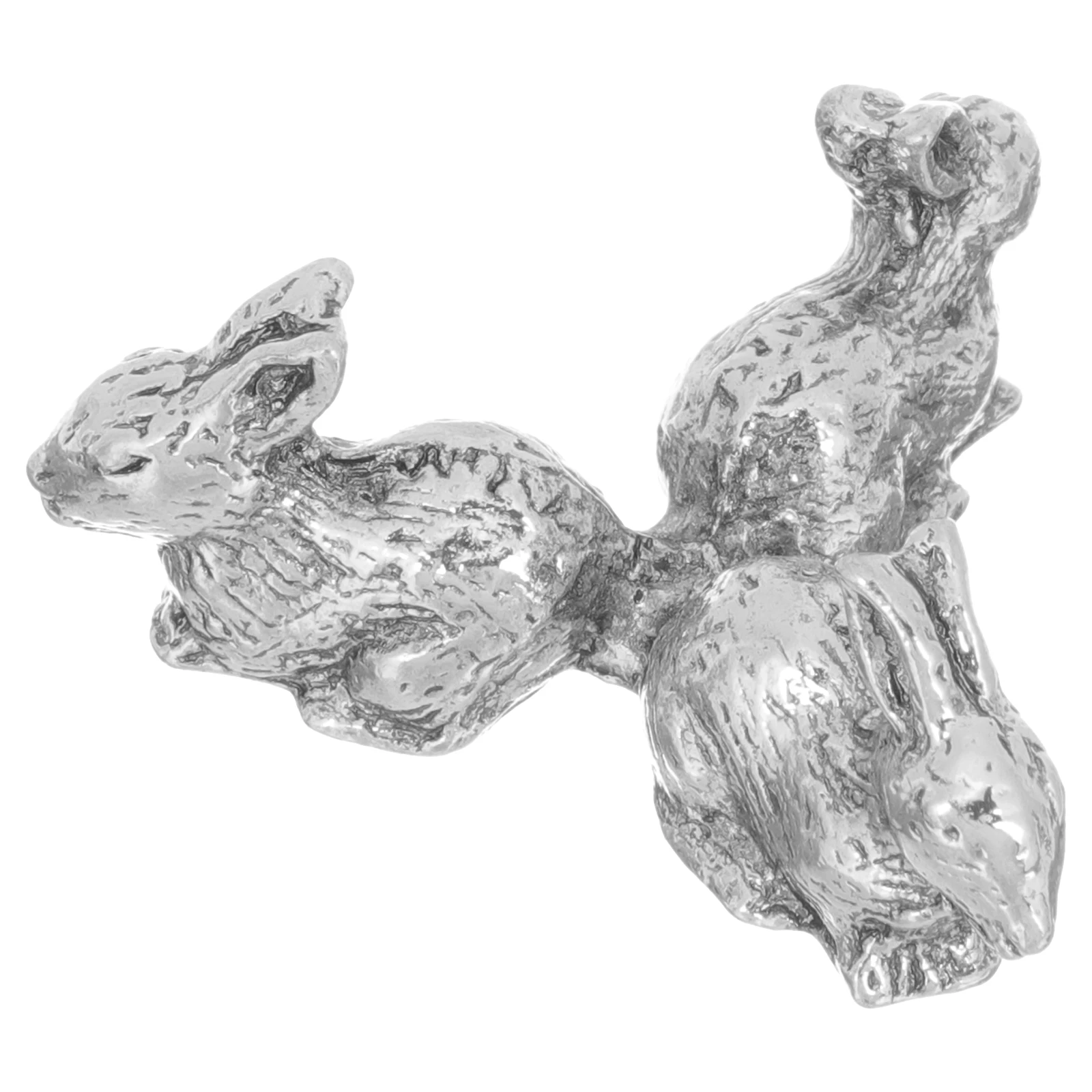 

Centerpieces Retro Rabbit Ornament Crystal Display Base Stand Desktop Alloy Decorative Portable Lightweight Creative Shape Multi