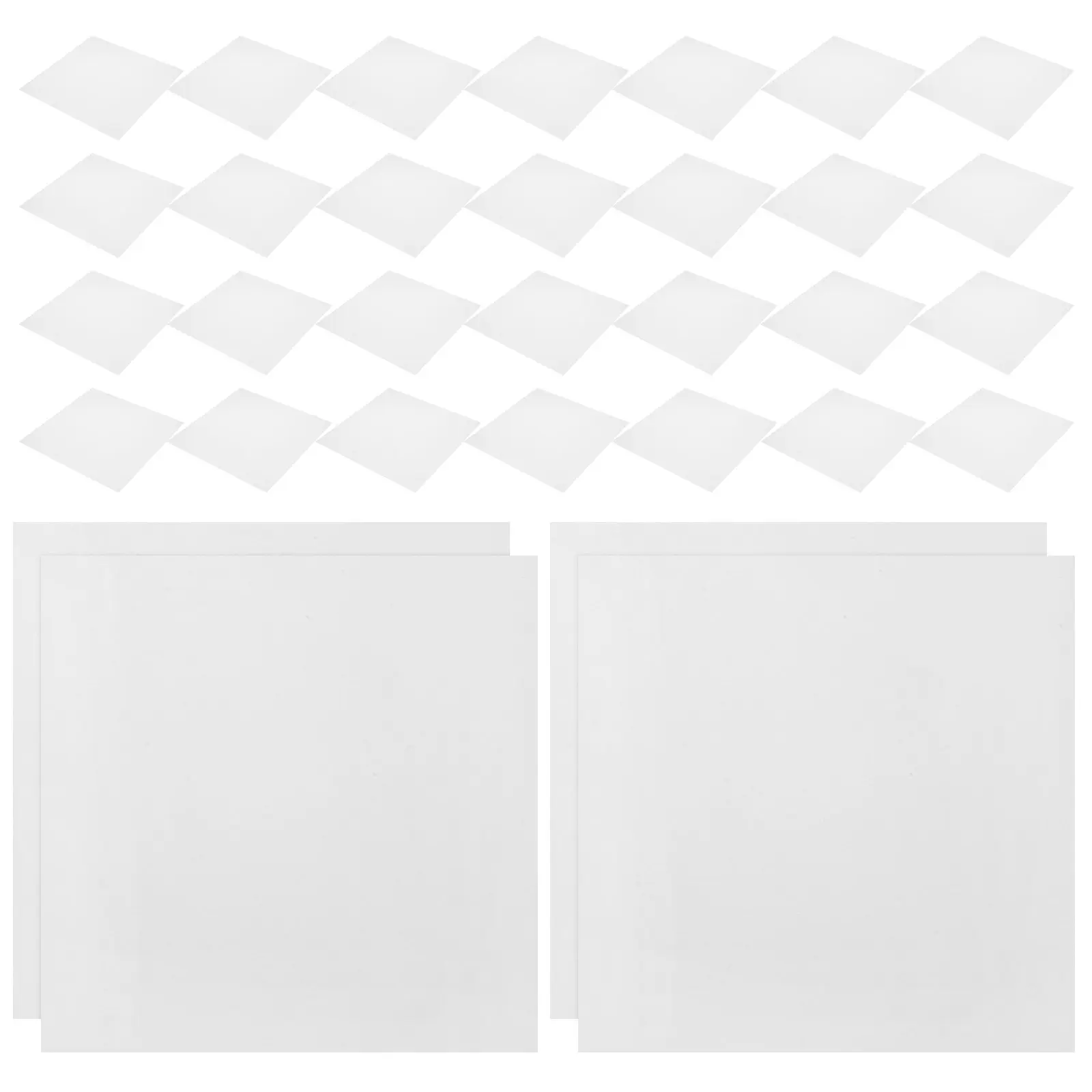 

50 Sheets White Card Paper Thick Kids Drawing Paper for Painting Sketching Crafts Children Coloring Sheet Art Supply