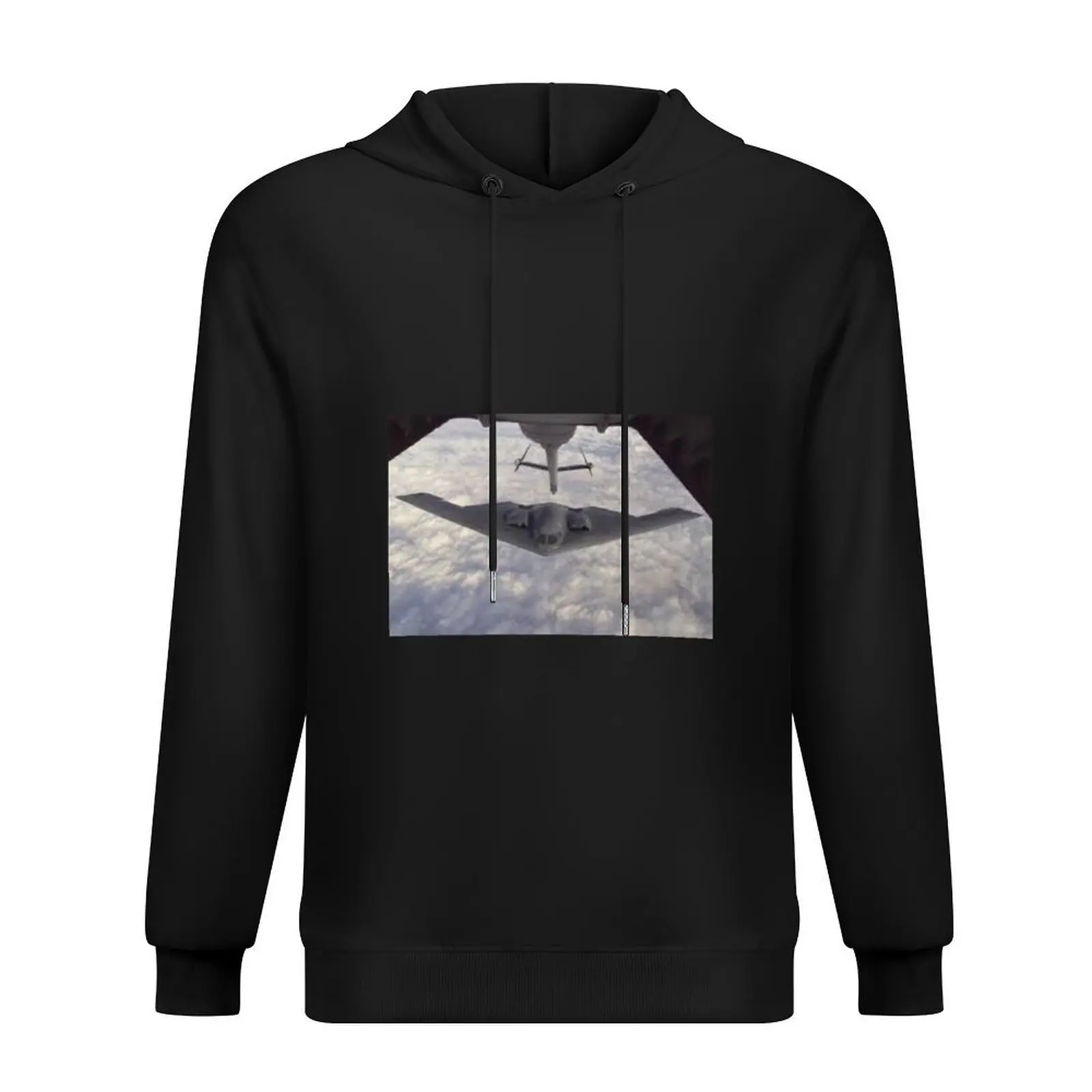 

B2 Bomber The Flying Wing Refueling Hoodie autumn clothes men's sweat-shirt set male clothes aesthetic clothing hoodie