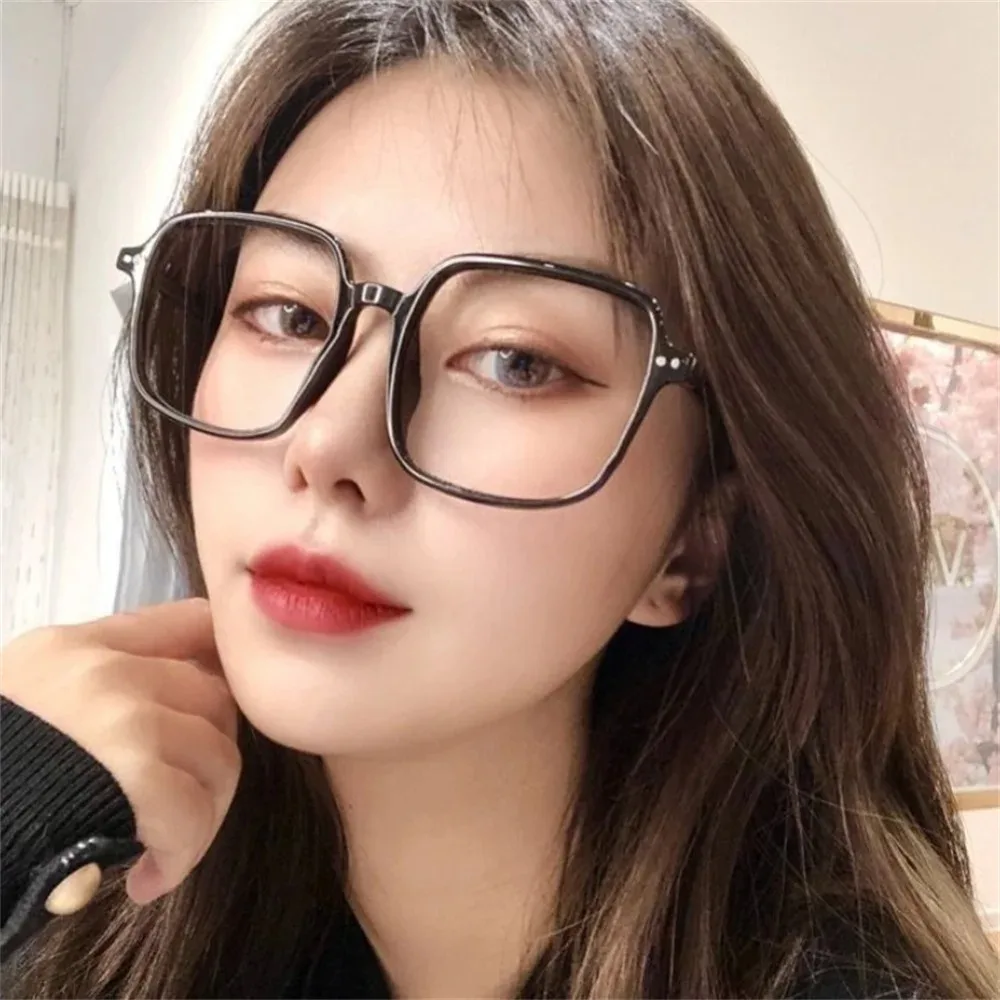 Transparent Lens Computer Glasses Square Ultra-Light Frame Women Men Anti Blue Light Eyewear  Optical Spectacle Eyeglass