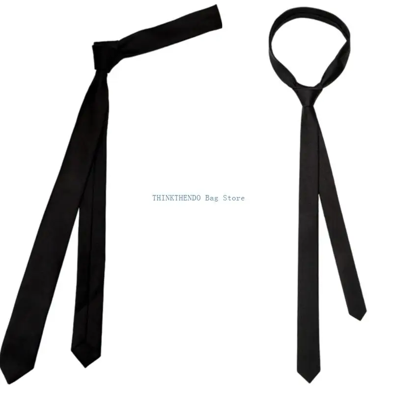 340D Narrow Handcrafted Tie Soft Durable Business Casual Essential Multiple Hues