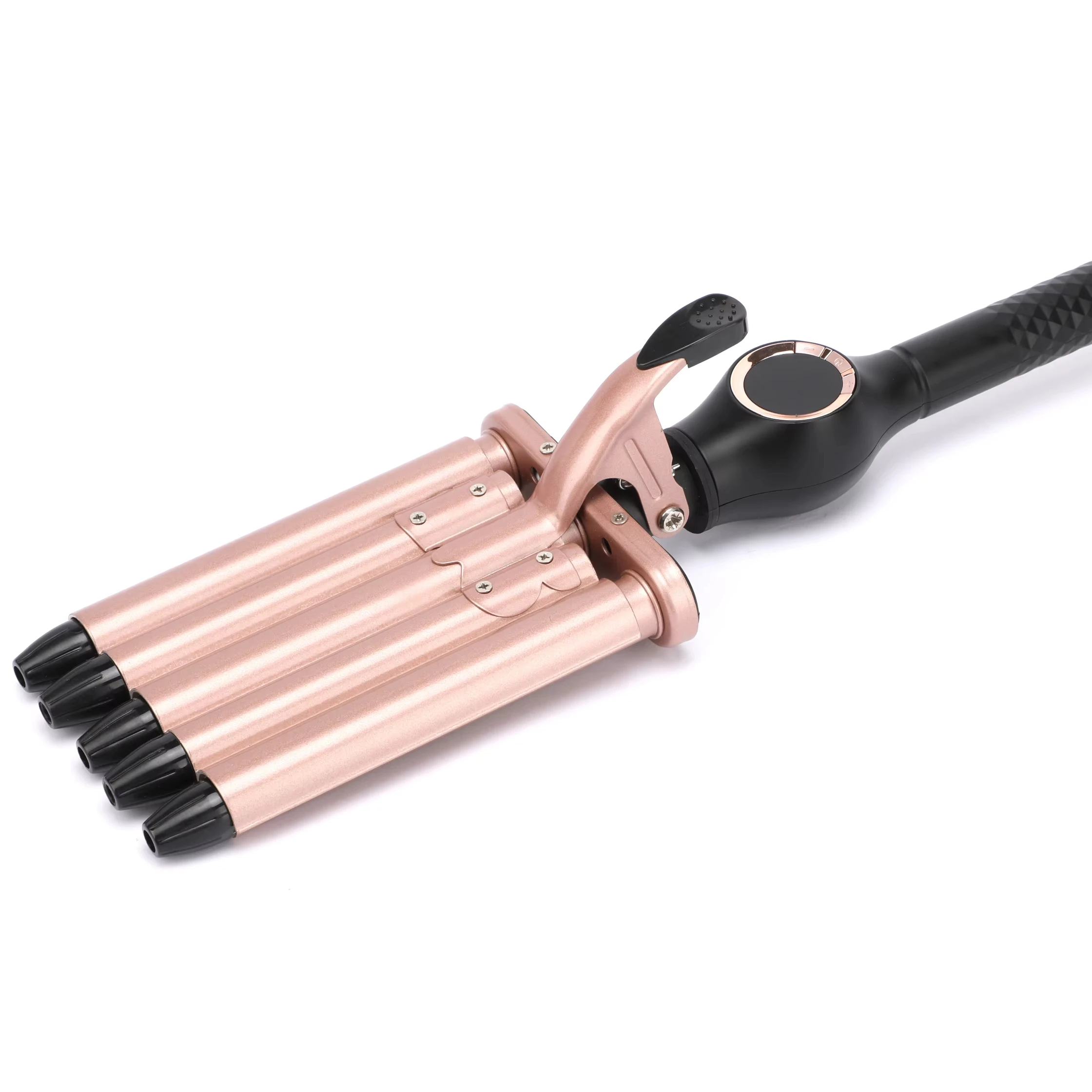 

5 Barrel Curling Iron Hair Crimper Professional Hair Curling Wand Fast Heating Portable Crimpers for Waving Hair 16MM