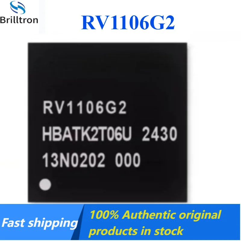 1-5PCS RV1106G2 R RV1106 QFN-128 SoC Vision Processor Chip Brand New Original in Stock , Fast Shipping.