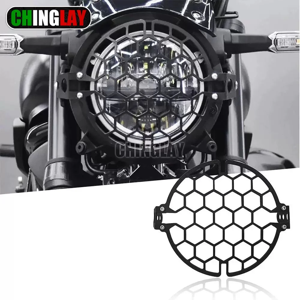 

Eliminator500 400 Motorcycle Headlight Head Light Guard Protector Cover For Kawasaki Eliminator 500 400 Headlight Bracket