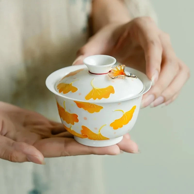 gaiwan-da-150ml-in-porcellana-intagliata-a-mano-con-foglia-di-ginkgo-dipinta-a-mano-ciotola-da-te-di-lusso-con-coperchio-kit-per-la-preparazione-del-te-ciotola-con-coperchio-accessori-per-il-te