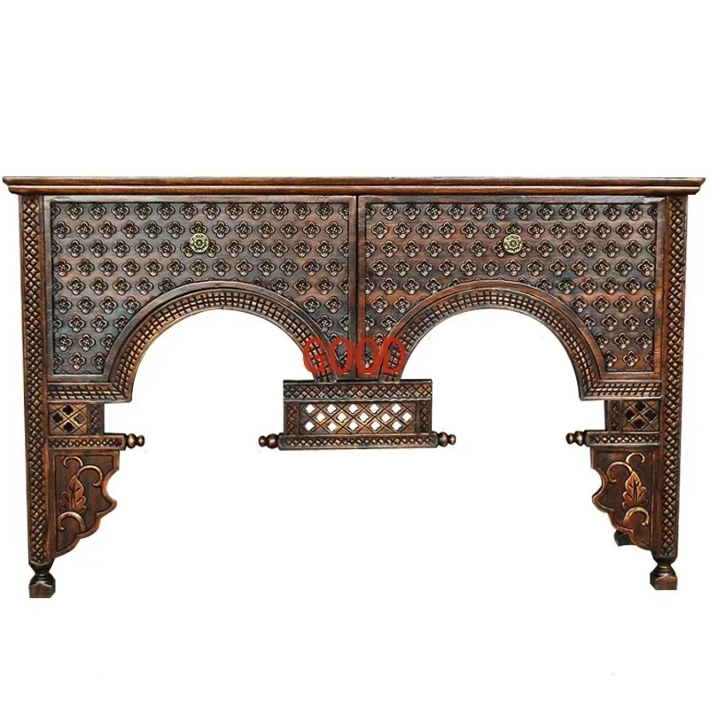 

Thai solid wood entrance cabinet