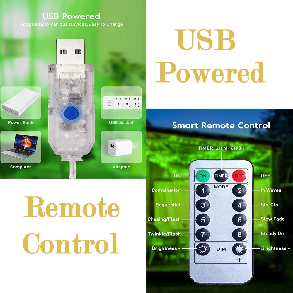 ピンクのLEDストリングライト,バレンタインデー,ロマンチックな装飾,USBリモコン,結婚式の花輪,家の装飾,10 m, 20m, 100 LED,200 LED