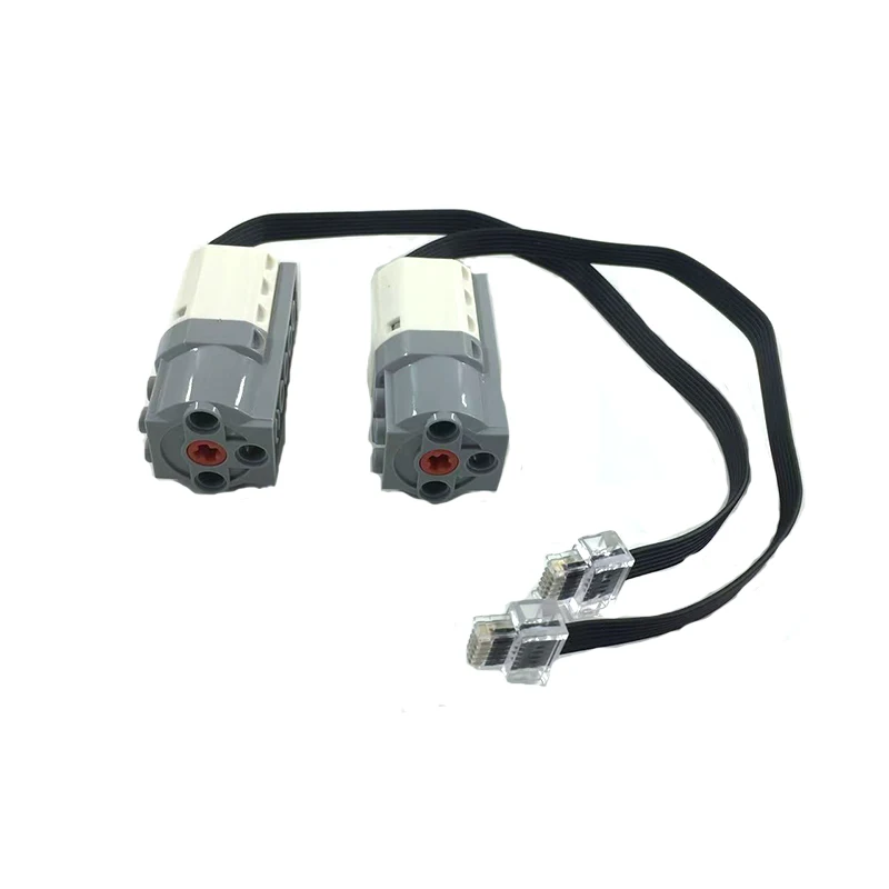1 Uds. Motor lineal medio Simple para 45300 45303 PF Compatible con Wedo2.0 bloques de construcción educativos función de potencia ladrillos Juguetes