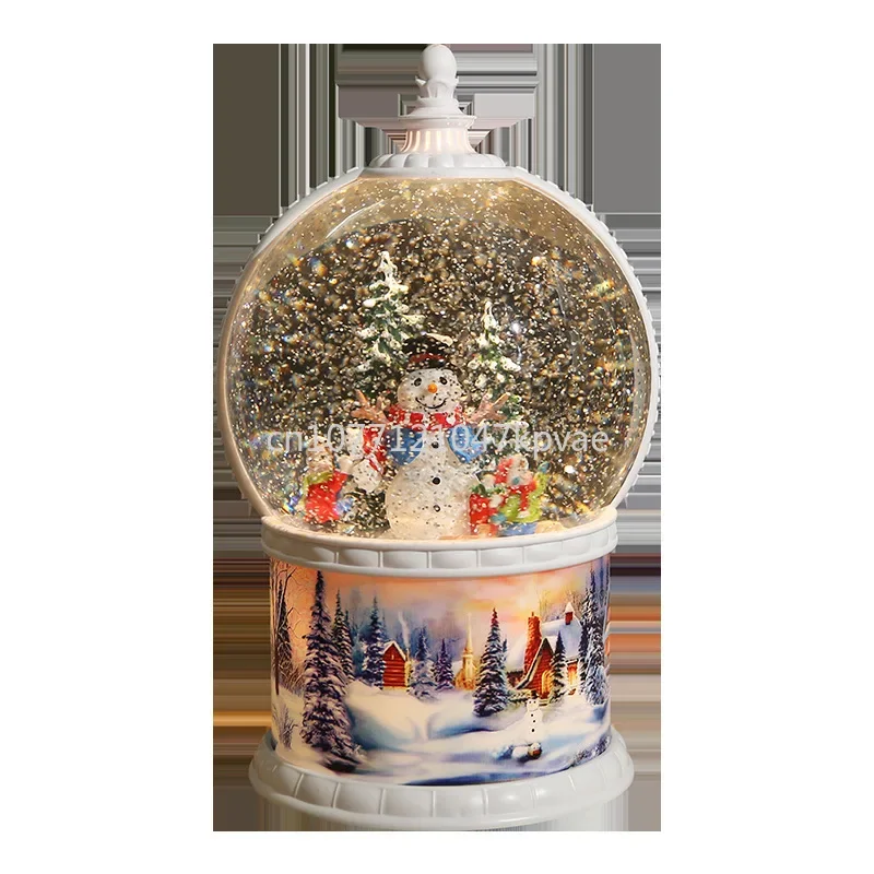 

Christmas Ball Snowy Iceberg Spinning Music Box Dream Octave Box Crystal Ball Children's Birthday Gift Gifts