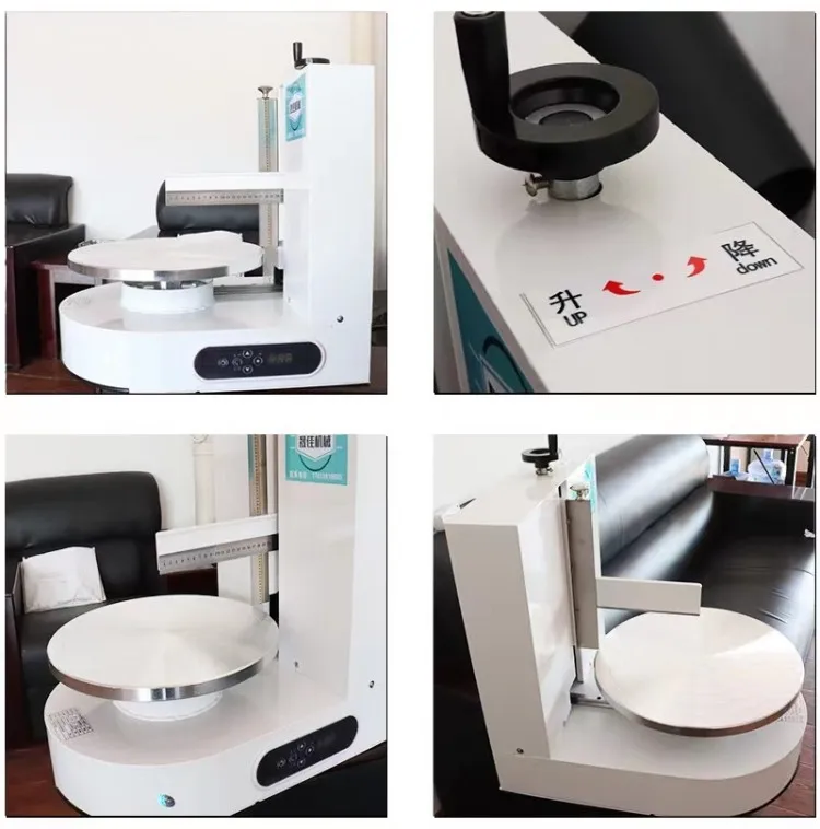 High Quality Multifunctional Automatic Round Cake Cream Coating Filling Machine/creme Cake Making Machine on Hot Sale