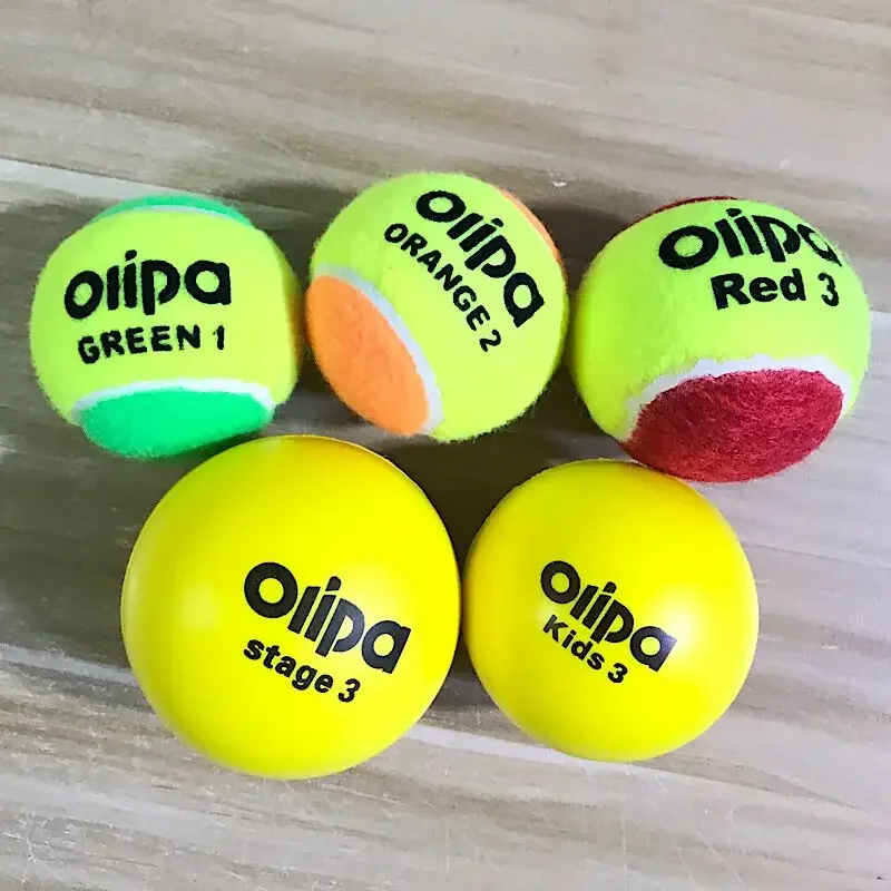 10pcs Set Kids 3 Beginner Children Young Sponge Soft Safety Safe Tennis Balls for Training