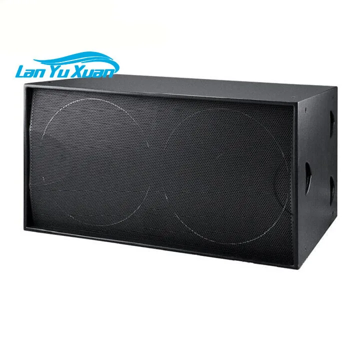 2026 2026 S218 Peormance Stage  Professional 1600 Watt Dual Subwoofer Speaker 18 Inch Subwoofer Box Design