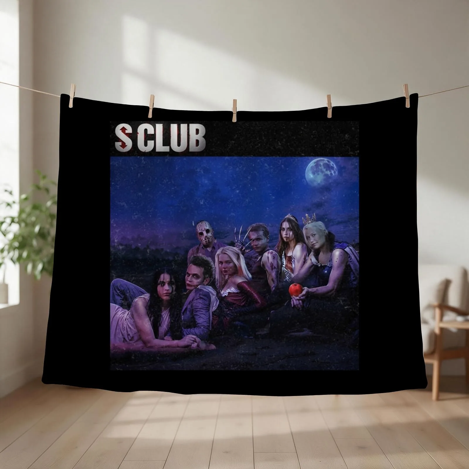 S Club Slayers - S Club 7 Throw Blanket Luxury Brand Loose Beach Sofa Blankets