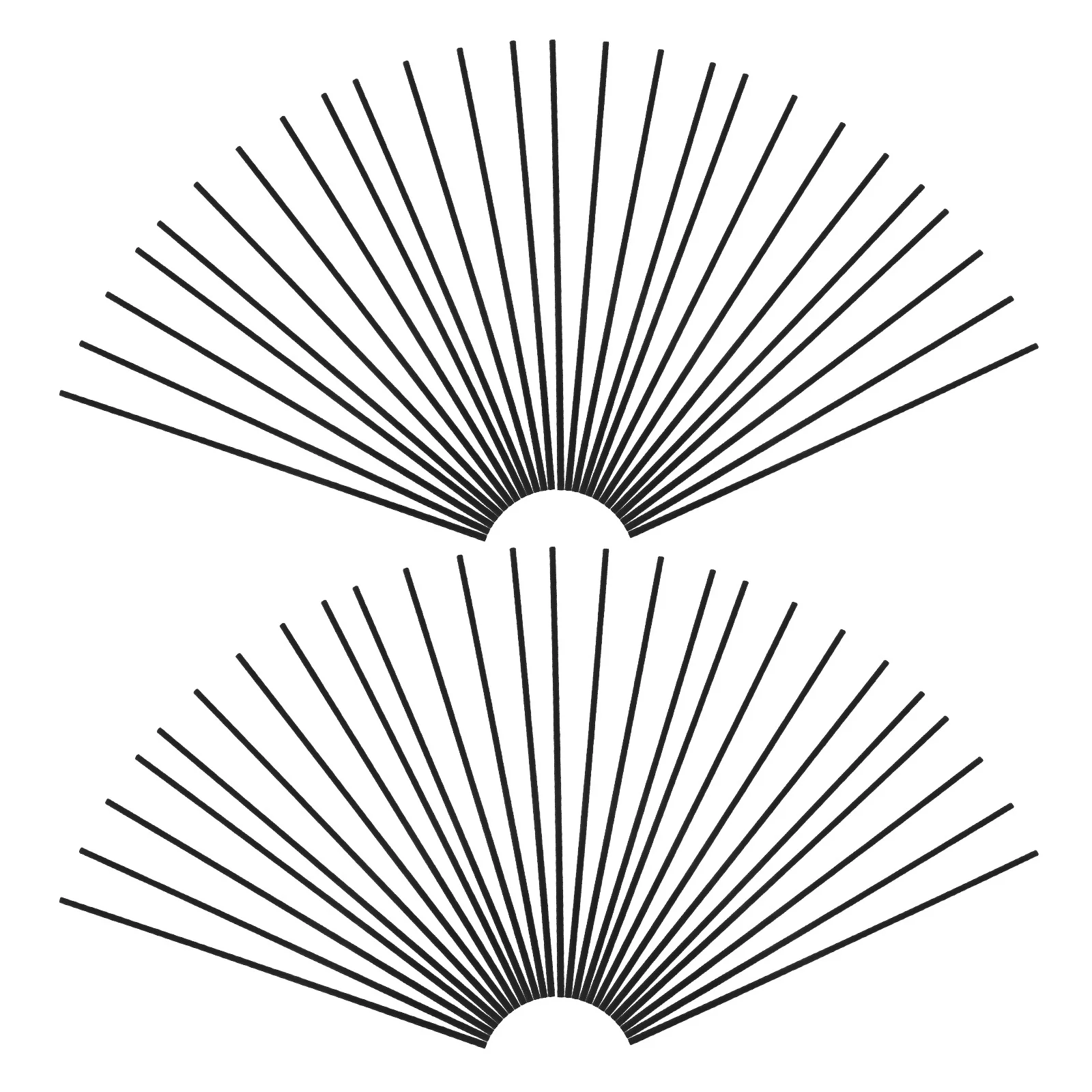 

100pcs Aromatherapy Diffuser Sticks 22Cm X 3Mm Fiber Reed Sticks For Essential Oil Non-Fading Long Lasting Room Fragrance Home