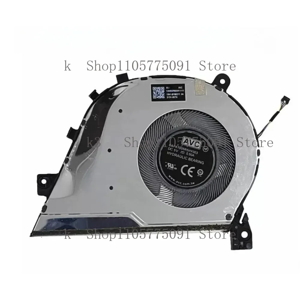New Original Laptop CPU Cooling Fan For ASUS ZenBook Q407I Q407QI UX434I UX434IQ DC5V Cooler Radiator Fan