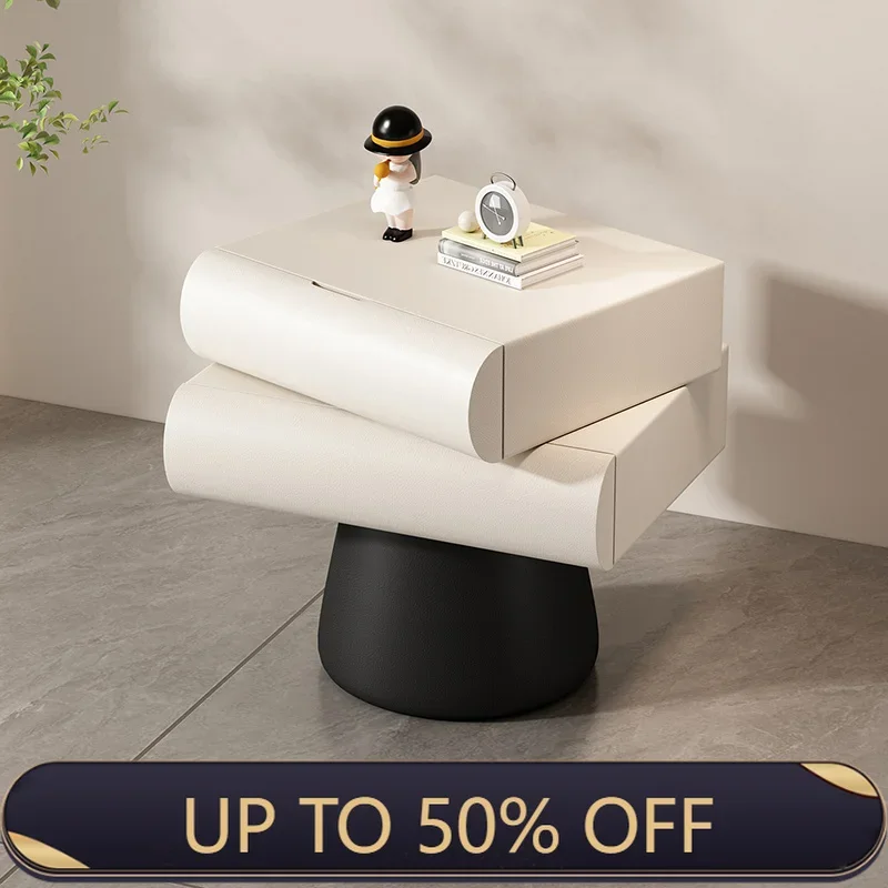 Luxury European Bedside Table Classic Storage Trendy Simple Night Table Nordic Premium Comodini Camera Letto Bedroom Furnitures