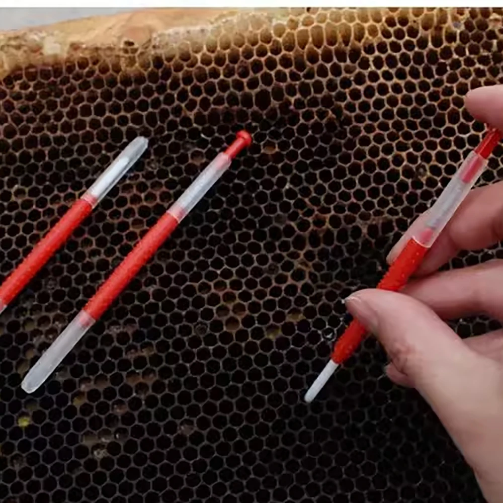 Bees Tools Horn Plastic Queen Bee Larvae Transfer Needle Grafting Tool Beekeeping Rearing Supplies Apiculture 2PC-150PCS
