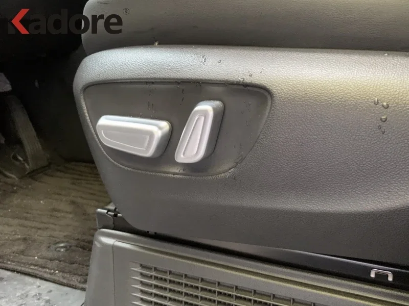 مقعد السائق ومقعد الطيار ضبط التبديل غطاء أزرار اكسسوارات السيارات لتويوتا ألارد Vellfire 2024 2025 2026