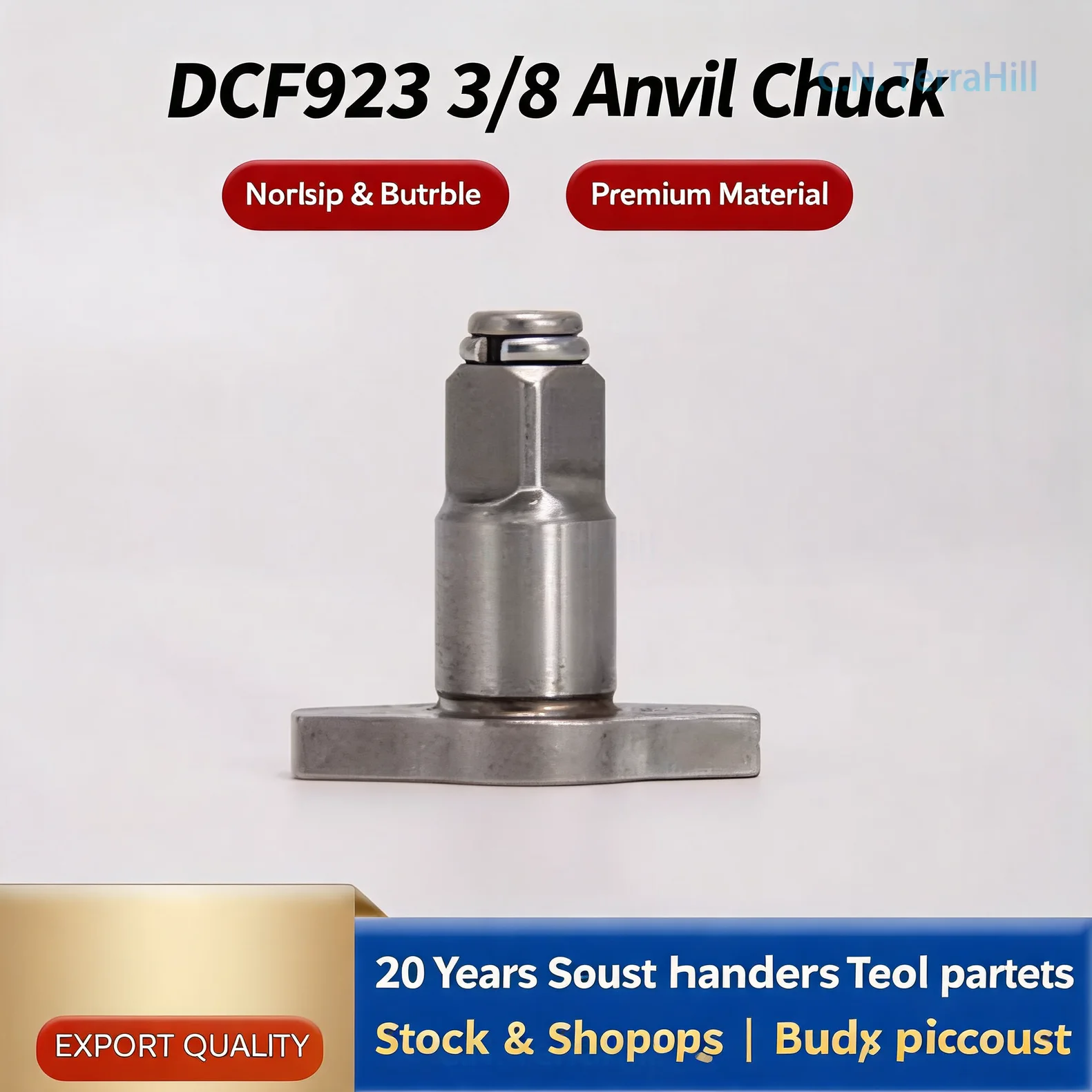 N925062 Anvil Bit for 3/8 Impact Wrench Compatible with DCF923 Power Tool Accessory