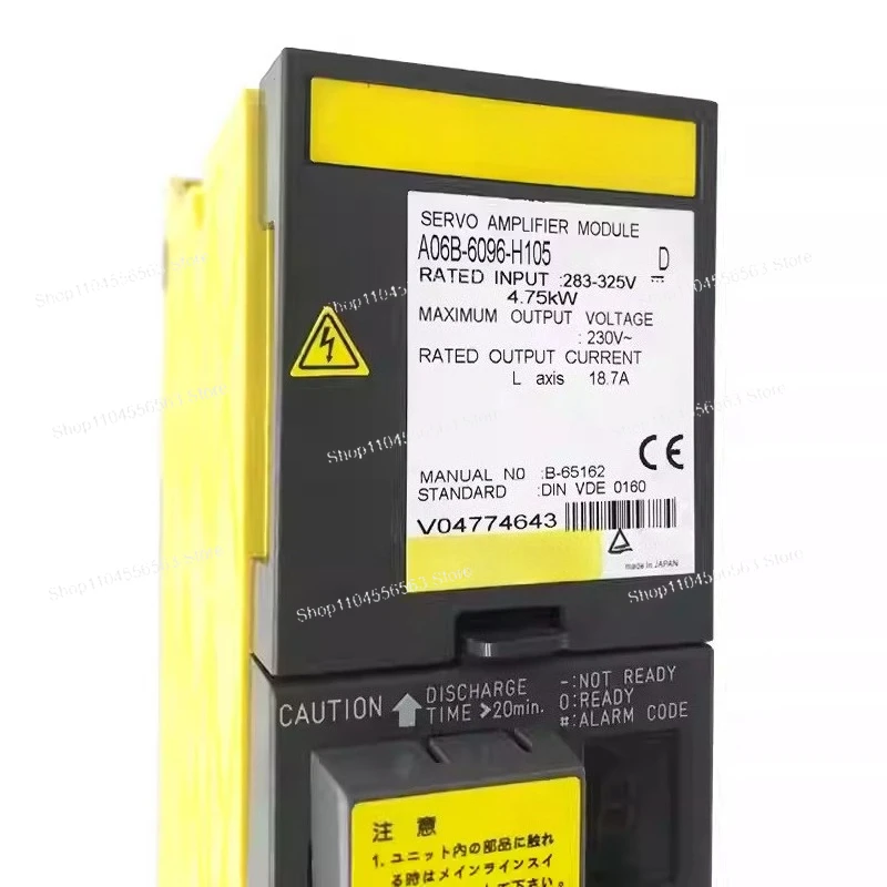 In stock Servo drive   servo amplifier module A06B-6096-H105
