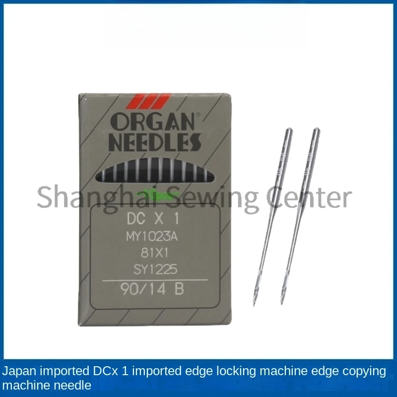 100PCS Dcx1 Japanese Organ Sewing Machine Needles Dc*1 9 10 11 12 14 16 18 Needle for Overlock Sewing Machine