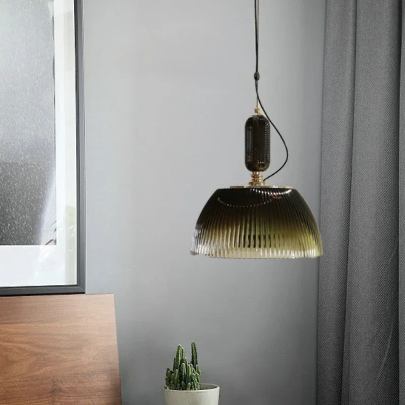 

SANDYHA Modern Nordic Glass Pendant Light Chandelier for Living Room Bedroom Kitchen Island Stylish Lighting Fixtures