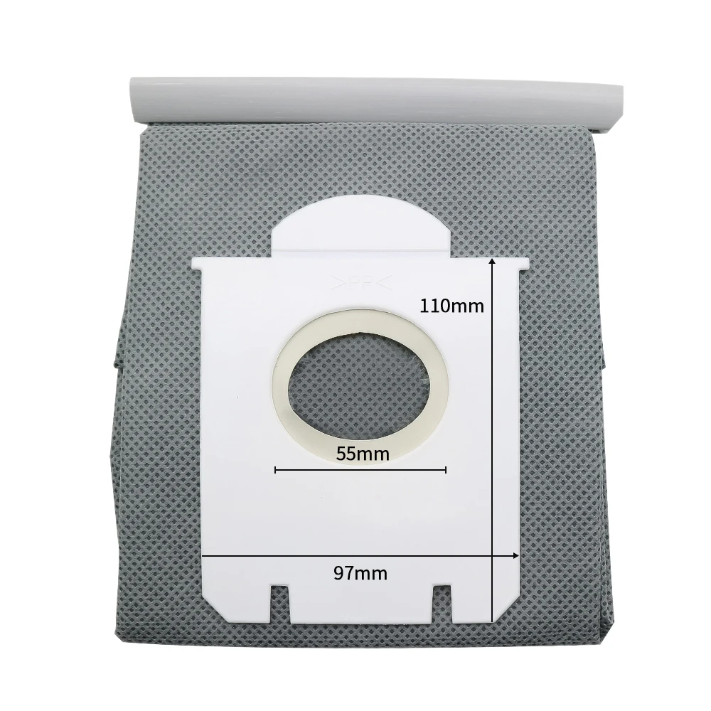 Washable 1pcs H12 H13 dust hepa filter + 1pcs High Quality Vacuum Cleaner Bags Dust Bag fit For Philips Electrolux