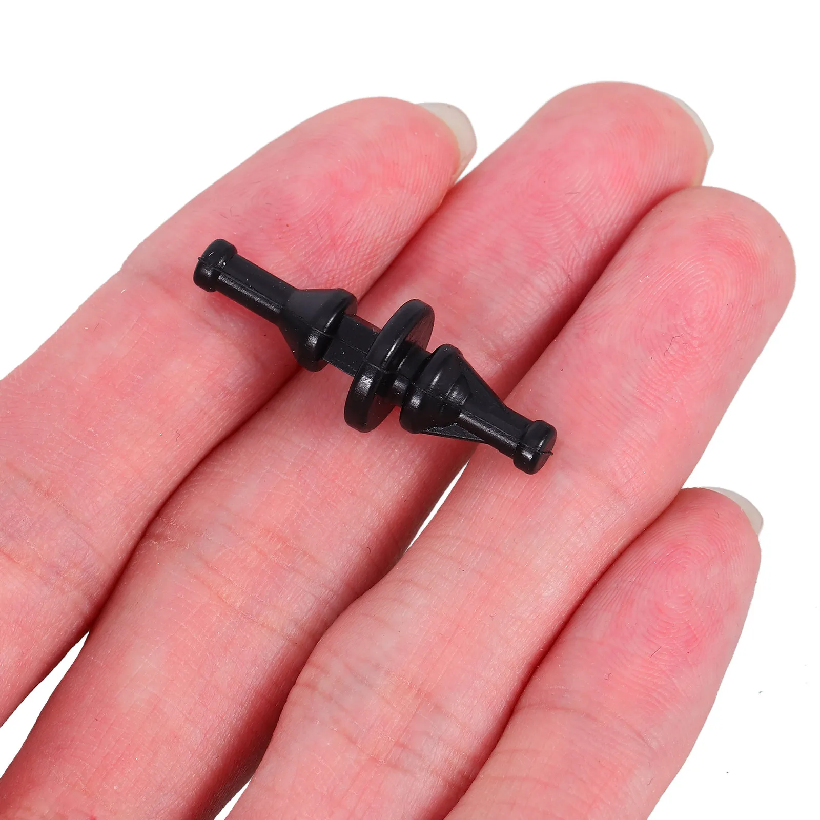 30Pcs Computer Anti Vibration Silicone Pin Fan Screws Elastic Noise Reduction Pc Cooling Fan Mount Hardware Black