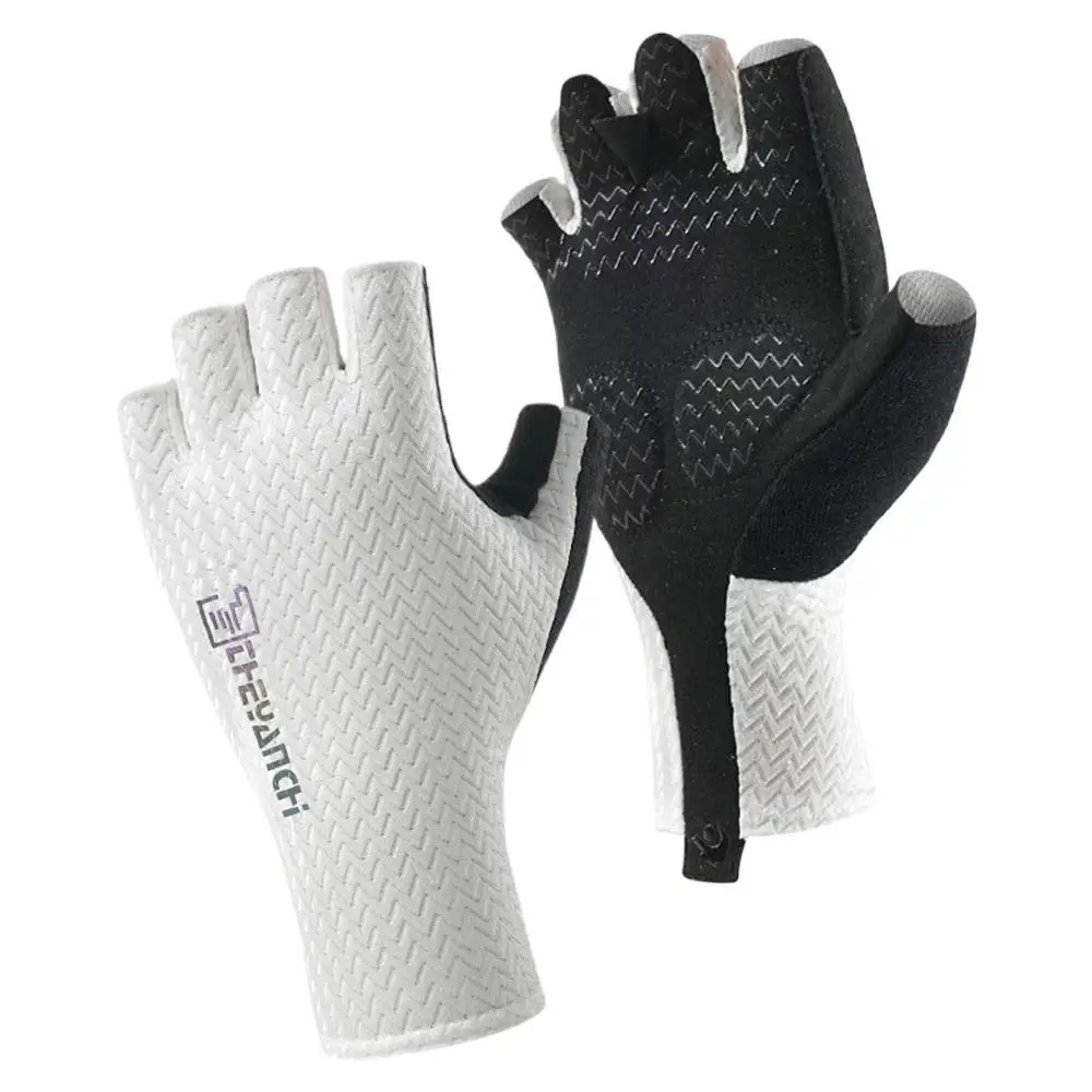 

Outdoor Sports Ice Silk Touch Screen Riding Gloves for Men Women Breathable Glove Elastic Motocross Gloves for Cycling Driving