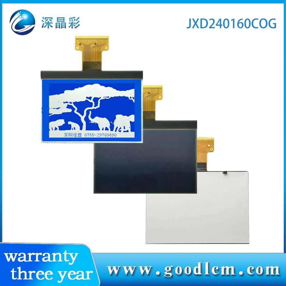 

Hot sale high quality ST7586S drive 3.3V power supply STN Blue monochrome screen 240x160 lcd display module