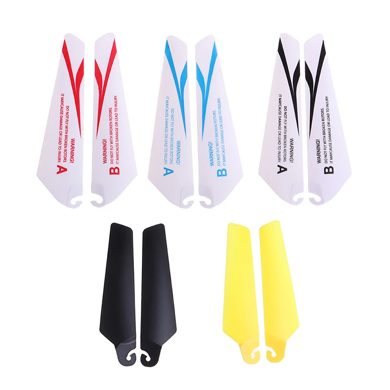 4pcs AB 7/9CM Spare Blades Fans Props For R/c Mini Helicopter Rotor Rc CH002 CH023 Drone Copter Toys Spare Parts Accessories