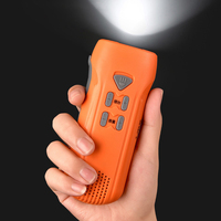 Multifunctional Portable Emergency Led Torches Torches With Crank Radio Power Banks Function Hiking Emergency Rescue Flashlight