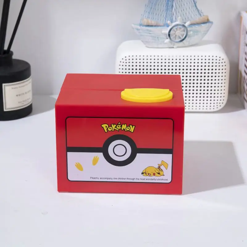 Pokemon actie figuur spaarpot anime cartoon pikachu stelen munten spaarpot geld veilig verjaardag kinderdag geschenken