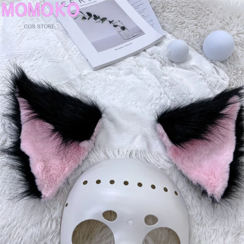 

Fursuit Ear DIY Headwear Christmas Party Fursuit Cosplay Prop Beastly Ear Plush Headband Halloween Party Hair Accessories Prop