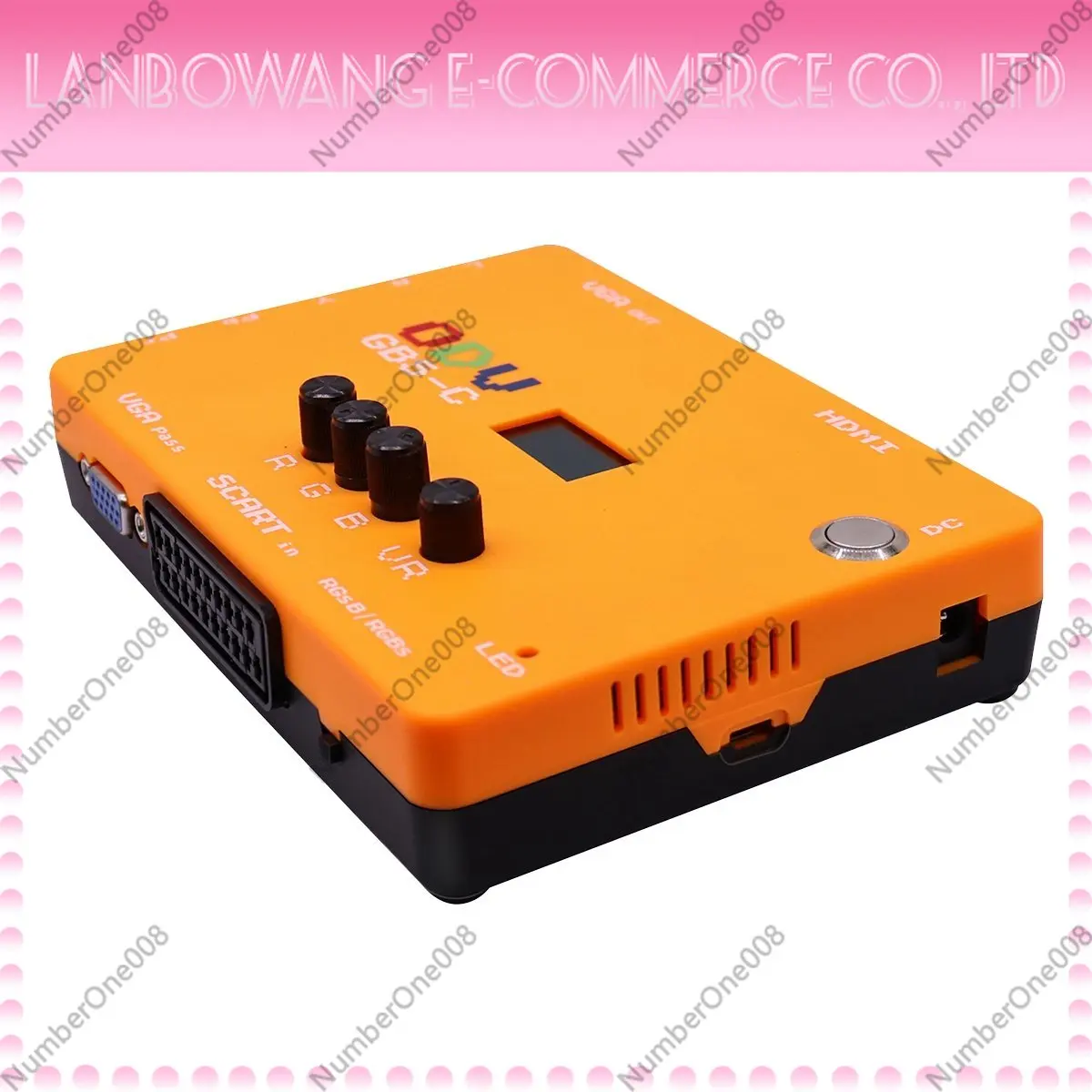 (A15I) ODV-GBS-C AIO OSSC Control RGBS/YPBPR/RGBHV a VGA/HDMI-Compatible Adaptador convertidor de vídeo de baja resolución - Enchufe europeo