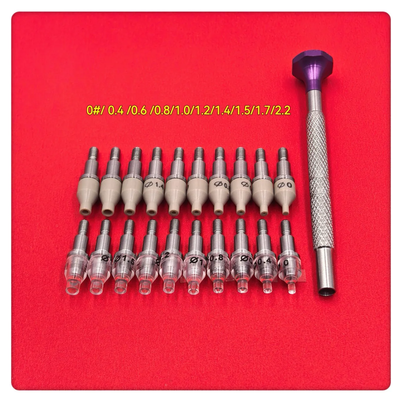 Watch Hand Installer Press Tool Acrylic Non-Marring Tips Hand Setting Machine Stone Setting Press Watch Markless Hand Presser