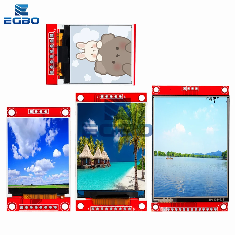 1.44/1.8/2.2/2.8 Inch TFT Full Color Screen LCD Module ILI9341 Driver Interface SPI voor Arduino