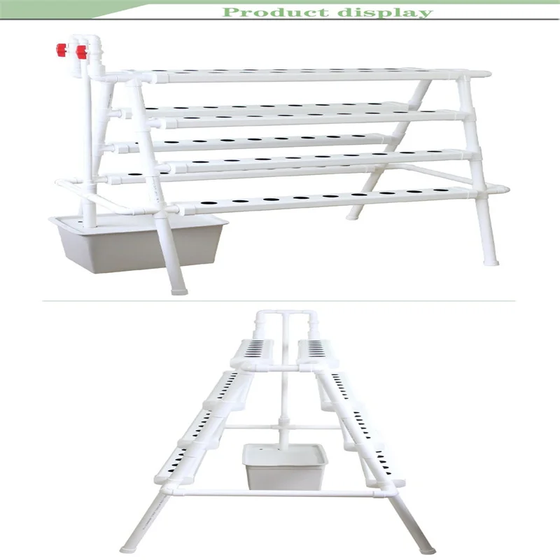 2025PVC ท่อ Hydroponic ผักและสมุนไพร Growth การเพาะปลูกอุปกรณ์ Hydroponics Growing System ชุด