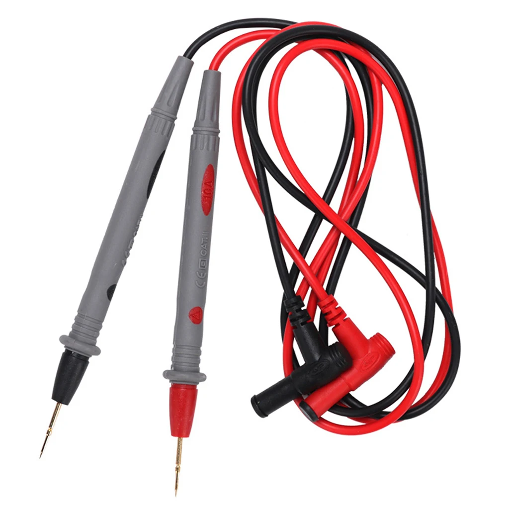 Multimeter Testing Probe Portable Replacement Ergonomic Nonslip Heats-resistant Insulative Ammeter Needle Tool Clip