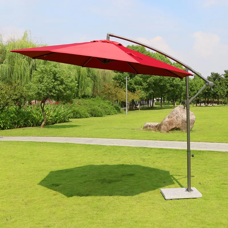 Fiman Outdoor Garden Umbrella Parasol Large Large Sun Umbrella Advertising Umbrella Outdoor Stall Beach Activities Banana Umbrel